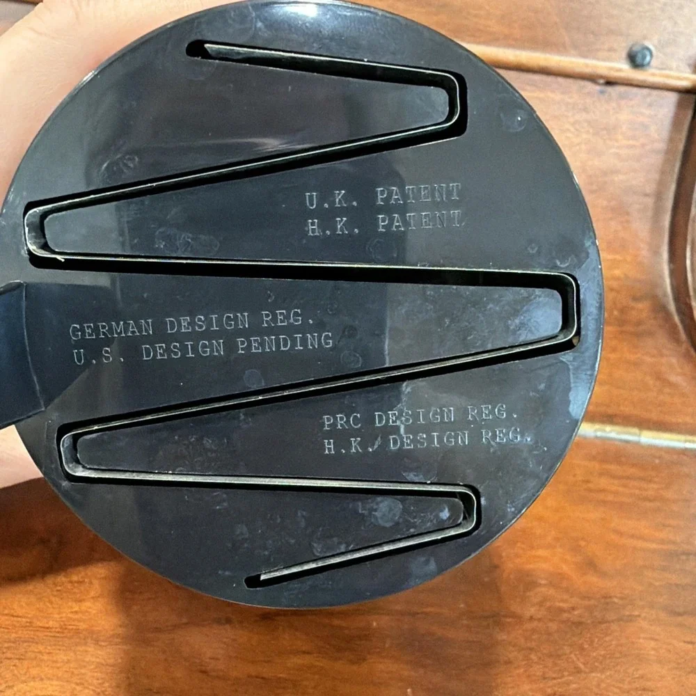 KitchenAid Black Manual Hand Food Chopper with Rubber Handle & Bottom Lid